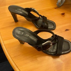 Brighton strappy heels.